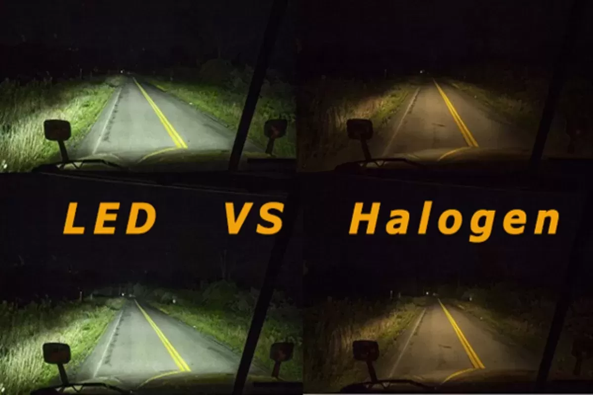 Perbandingan Lampu Halogen dan LED