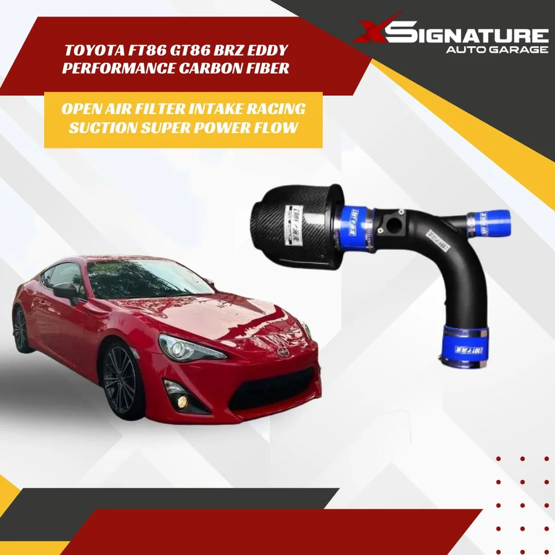 TOYOTA FT86 GT86 BRZ EDDY PERFORMANCE CARBON FIBER OPEN AIR FILTER