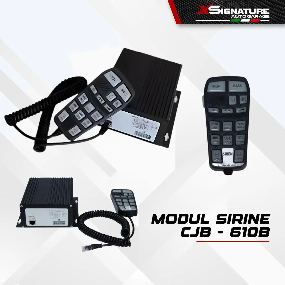 Modul Sirine CJB 610B Emergency Horn 200 Watt