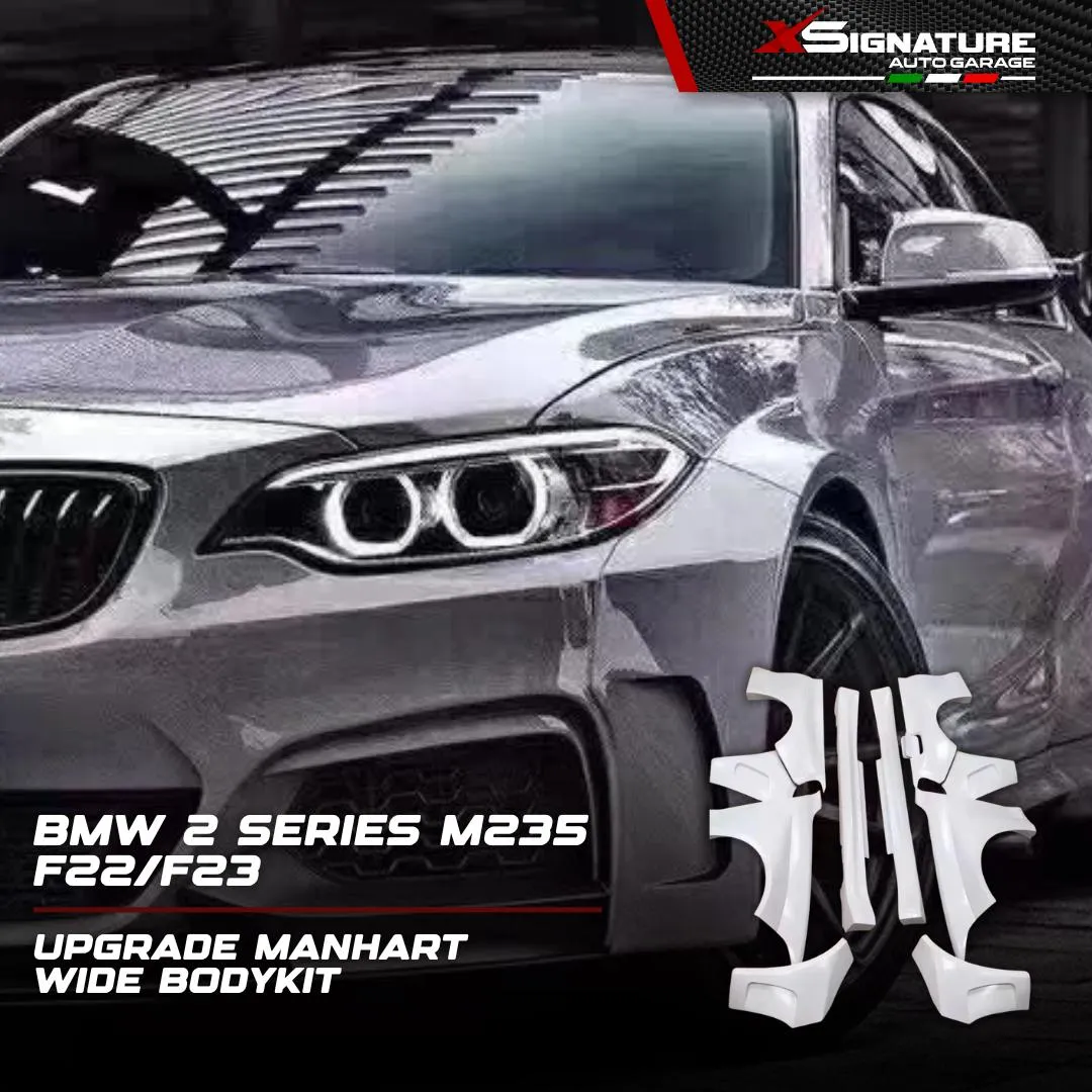 BMW 2 SERIES M235 F22/F23 UPGRADE MANHART WIDE BODYKIT