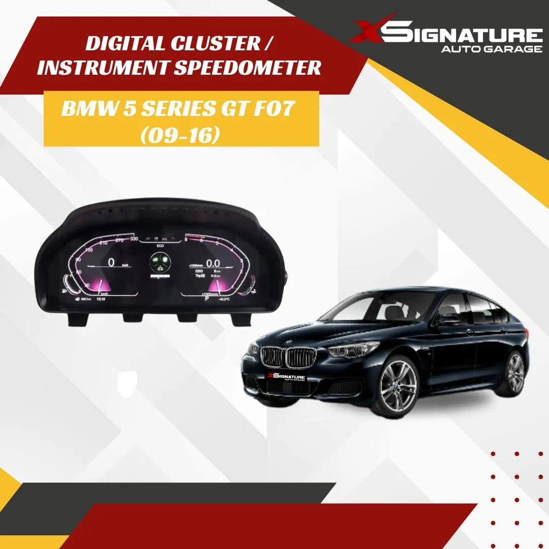 DIGITAL CLUSTER SPEEDOMETER BMW 5 SERIES GT F0 09-16 G SERIES STYLE